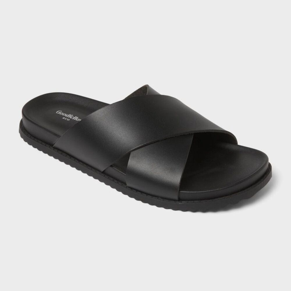 Open Box - Goodfellow & Co - Men's Thomas X-Band Sandals - Goodfello Black